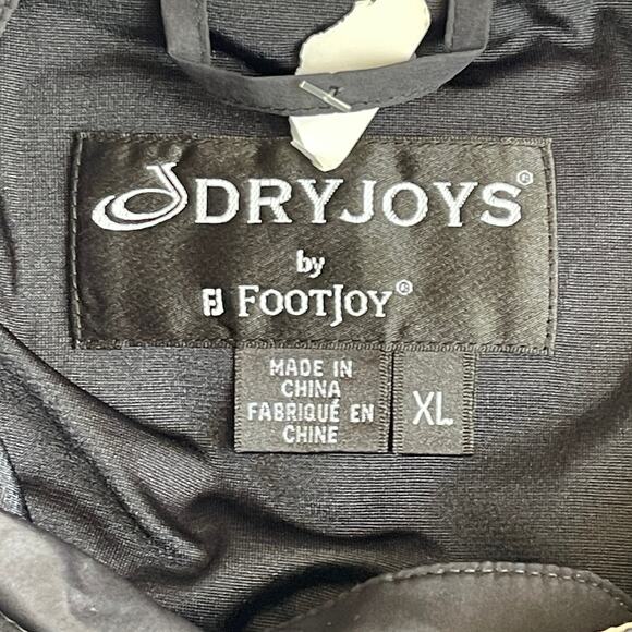 Footjoy Dryjoy Butler National 1/2 Sleeve 1/4 Zip Pullover Top Size XL - Picture 5 of 6